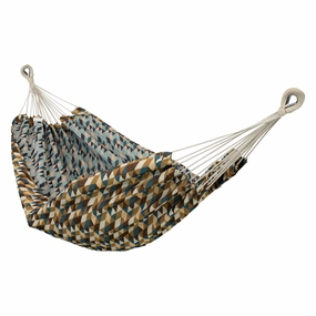 Sunnydaze Jacquard Double Outdoor Hammock double size outdoor hammock for couples