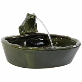 Sunnydaze Modern Cascading Bowls Solar Powered Fountain with Battery Backup - 28-Inchoutdoor garden water fountain