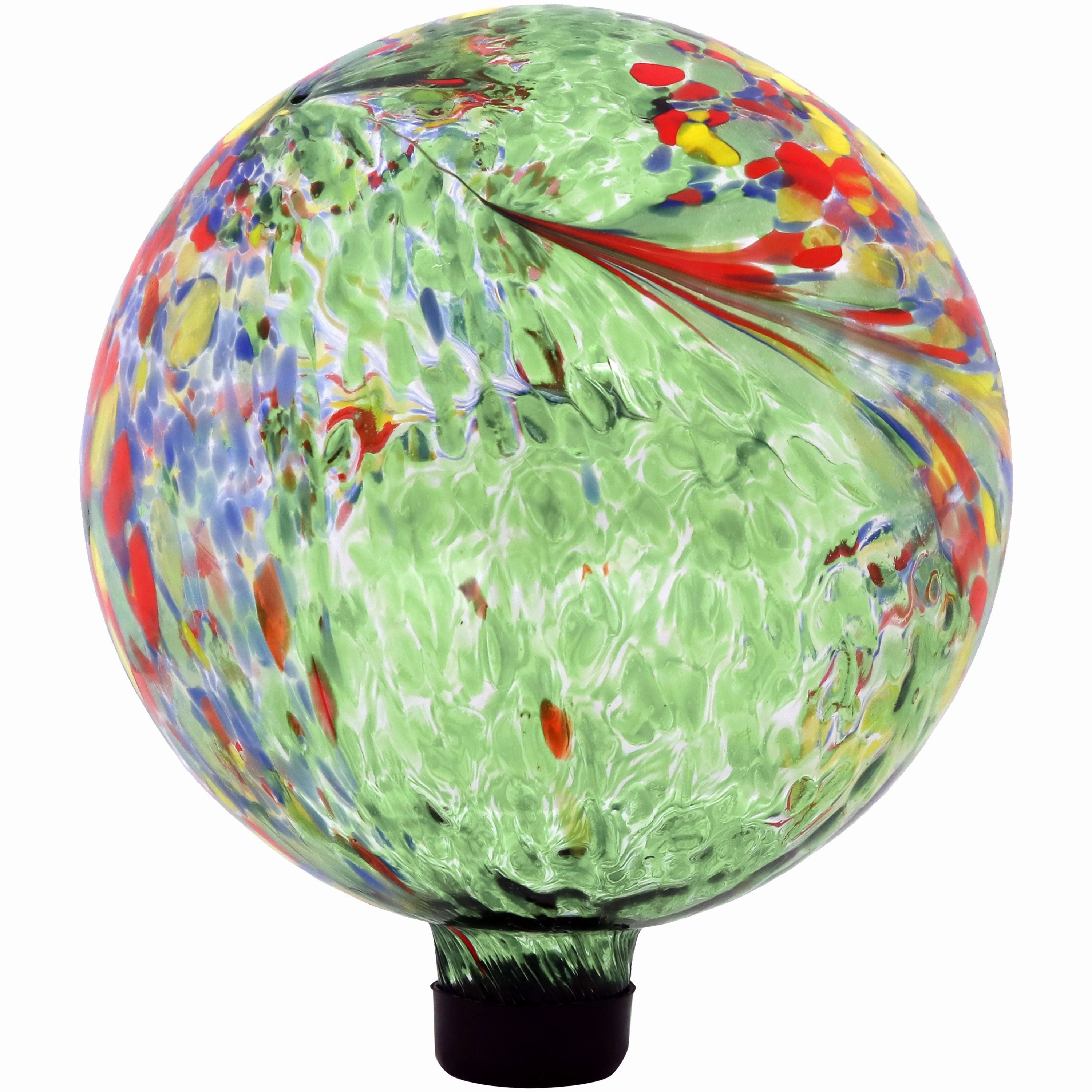 Sunnydaze Outdoor Glass Gazing Globe - 10"outdoor garden decorative ornaments