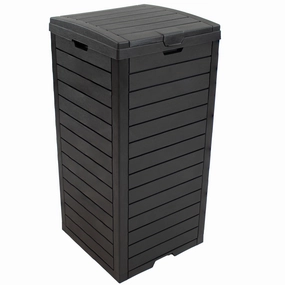 Sunnydaze Patio Trash Can with Lidoutdoor patio furniture set