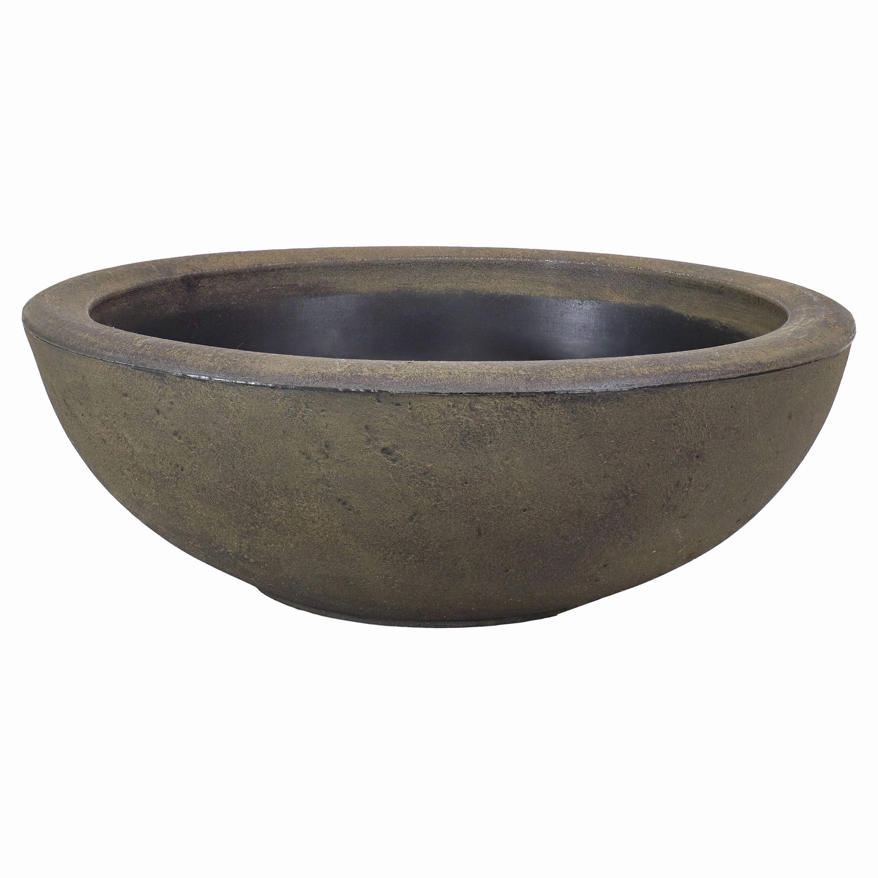 Sunnydaze Percival Polyresin Outdoor Planter Bowl - 20.75"