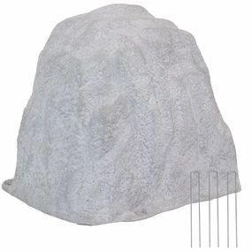 Sunnydaze Polyresin Landscape Rock Cover with Stakesoutdoor garden decorative ornaments