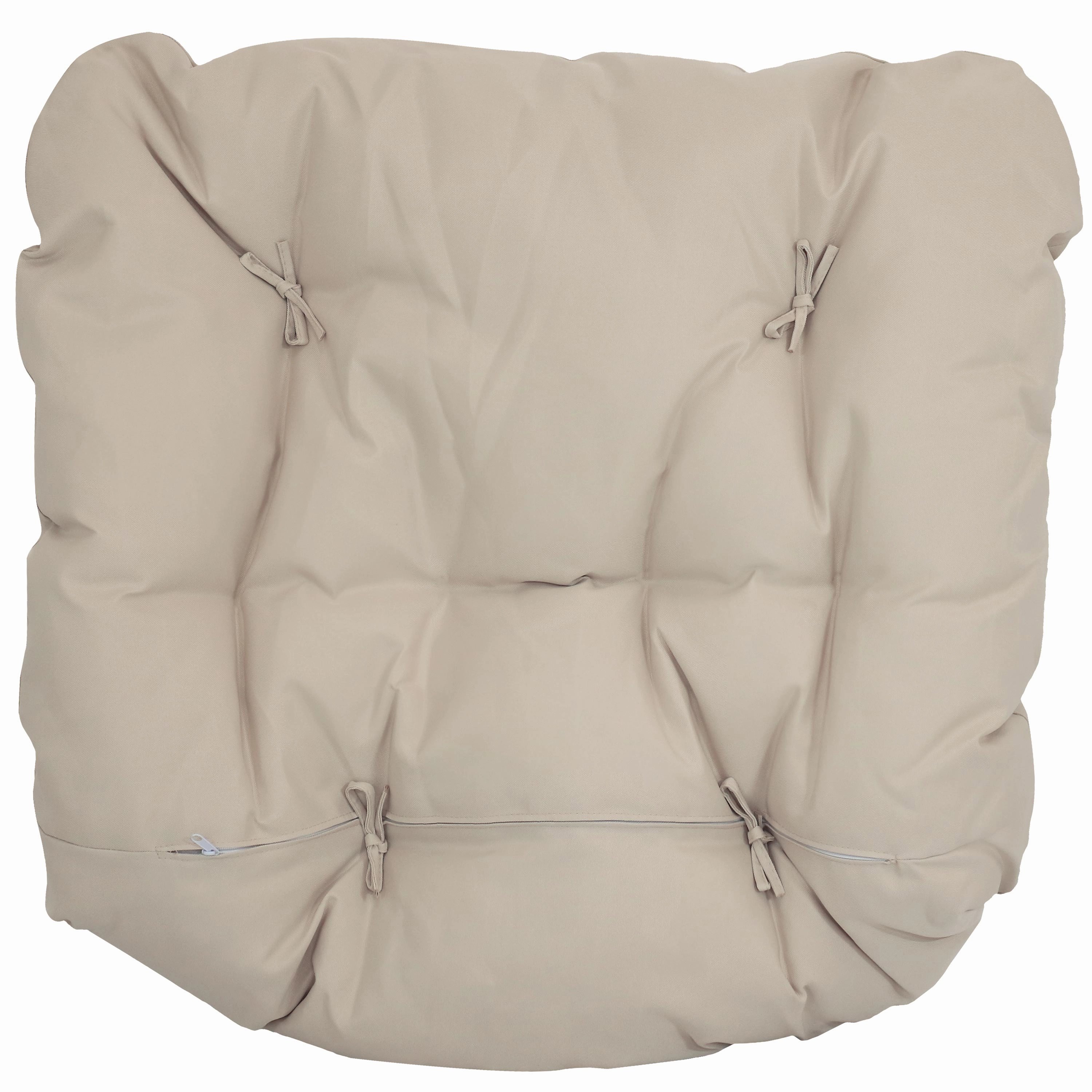 Sunnydaze Replacement Seat Cushion and Headrest Pillow for Cordelia Egg Chair