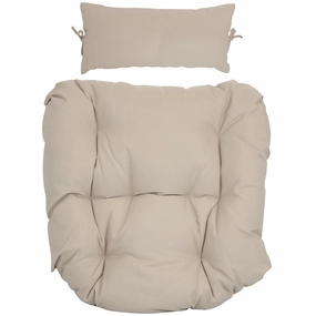 Sunnydaze Replacement Seat Cushion and Headrest Pillow for Danielle Egg Chairegg swing chair for outdoor use