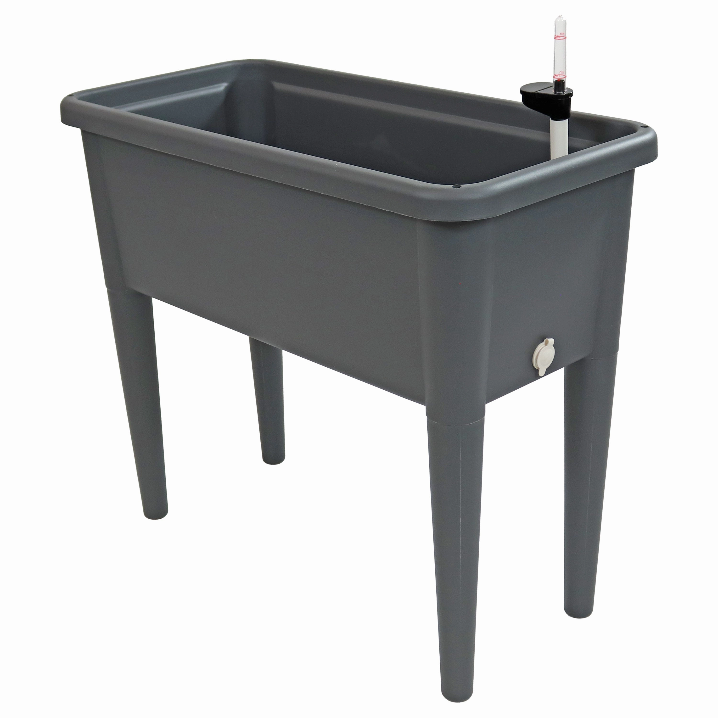 Sunnydaze Self-Watering Raised Garden Bed with Cover - 33" H
