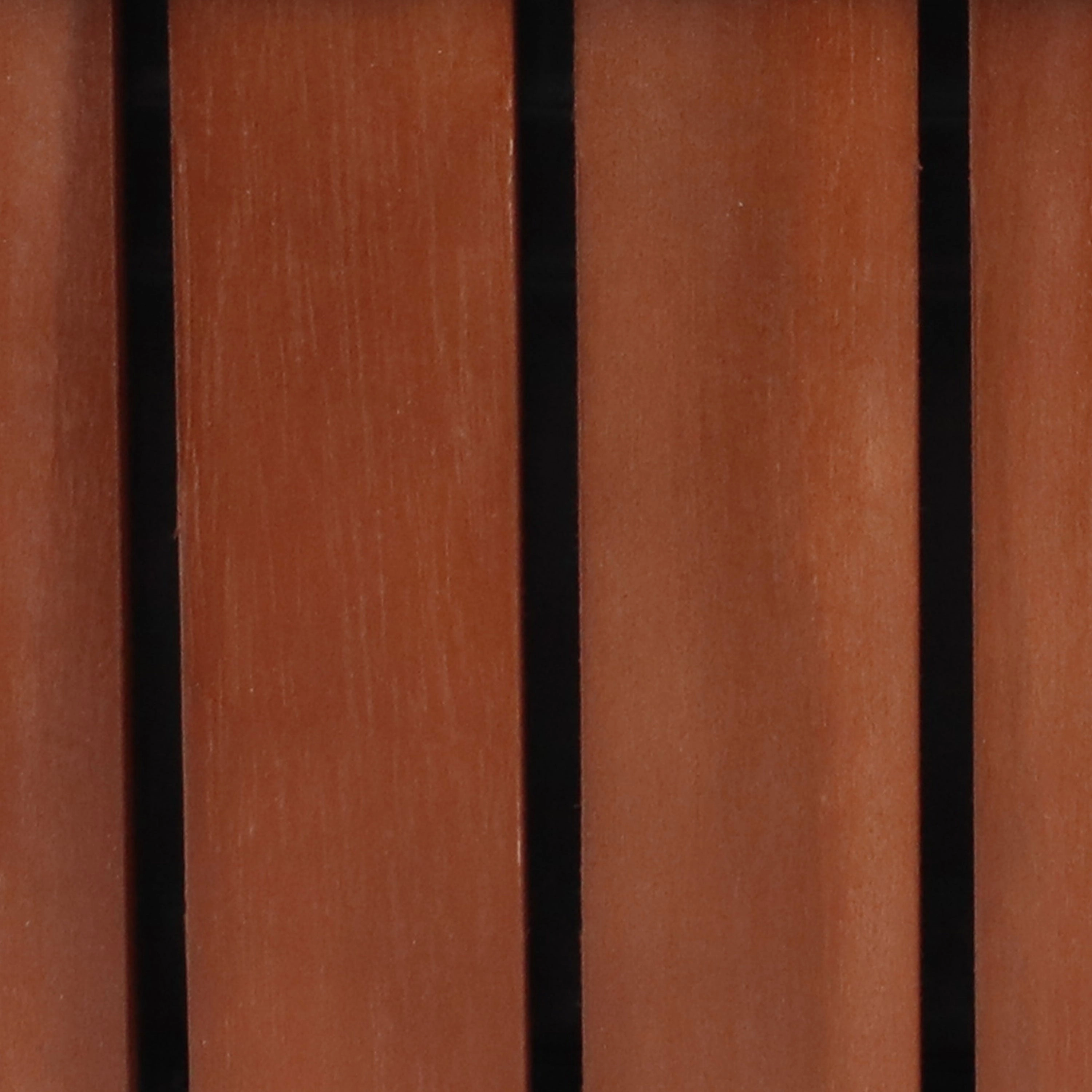 Sunnydaze Slatted Wood Planter Box with Removable Insert - 14.75 H