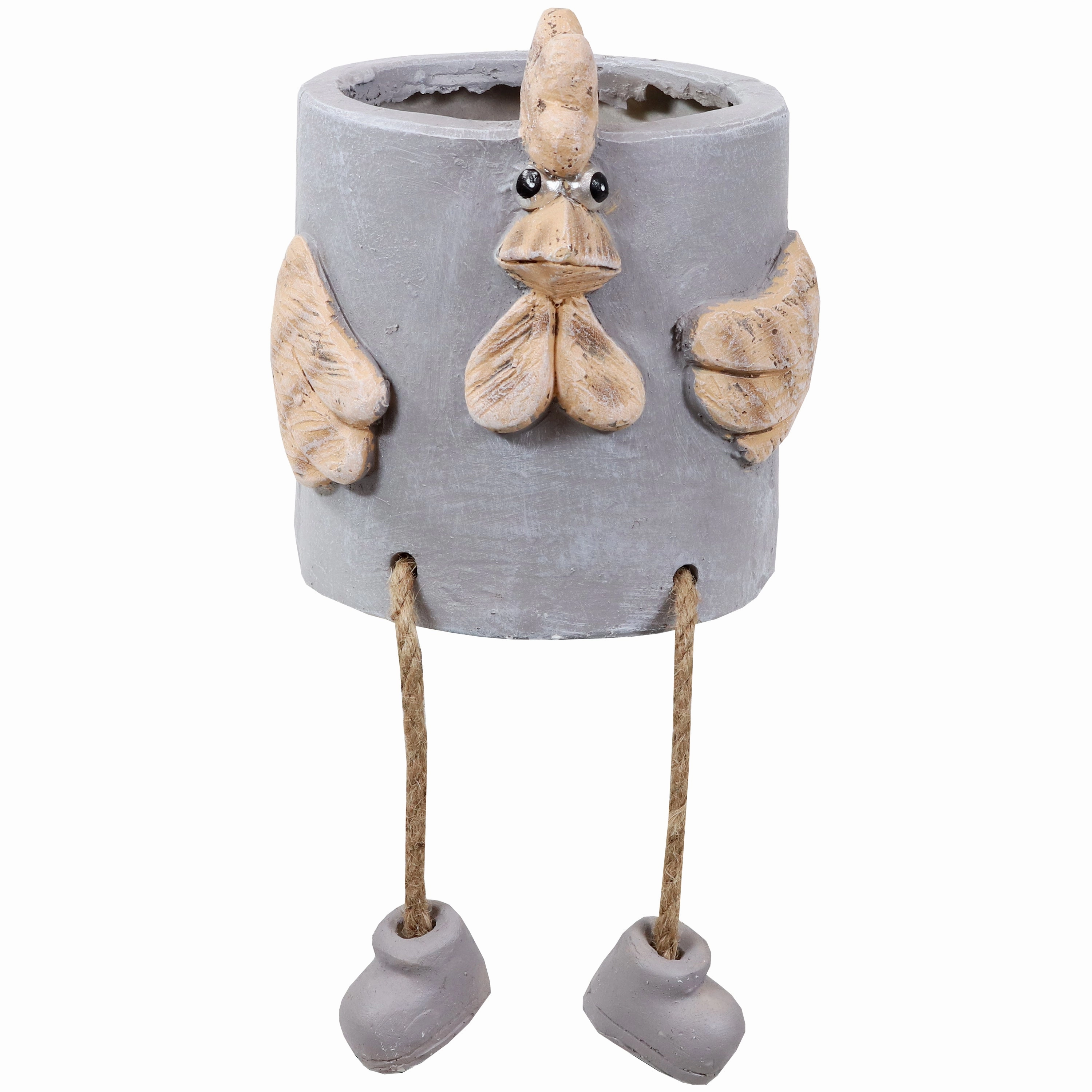 Sunnydaze Tate the Turkey Indoor Planter Statue - 8.5"