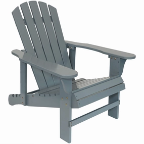 Sunnydaze Wooden Outdoor Adirondack Chair with Adjustable Backrestoutdoor patio furniture set