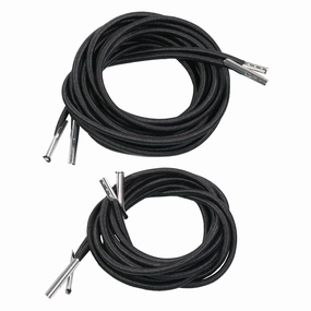 Sunnydaze Zero Gravity Chair Universal Replacement Bungee Cords - Blackoutdoor patio furniture set