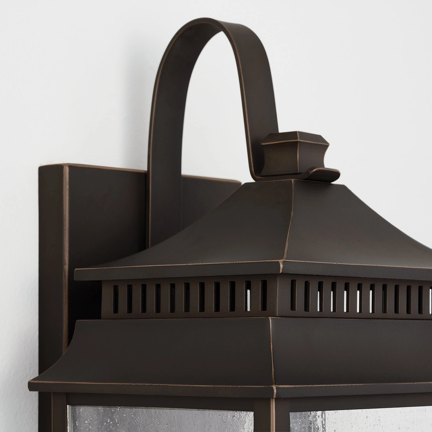 Sutter Creek Two Light Outdoor Wall Lantern Oiled Bronze