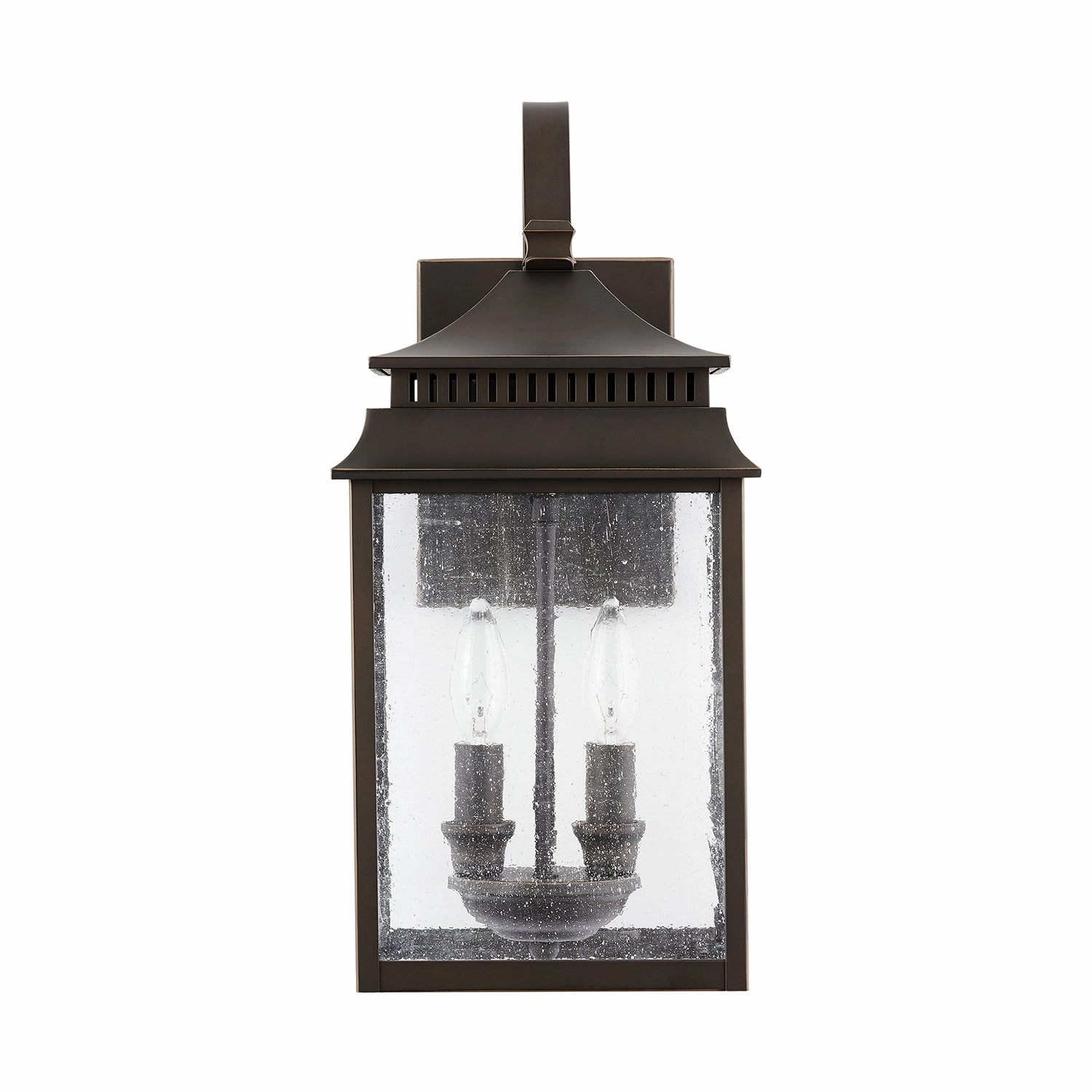 Sutter Creek Two Light Outdoor Wall Lantern Oiled Bronze