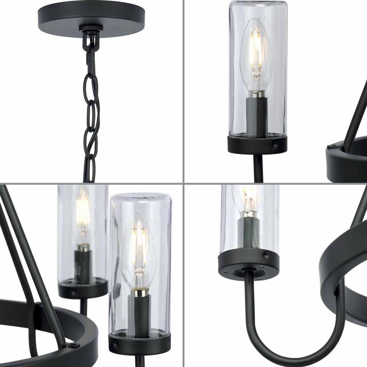 Swansea 5-Light Outdoor Chandelier