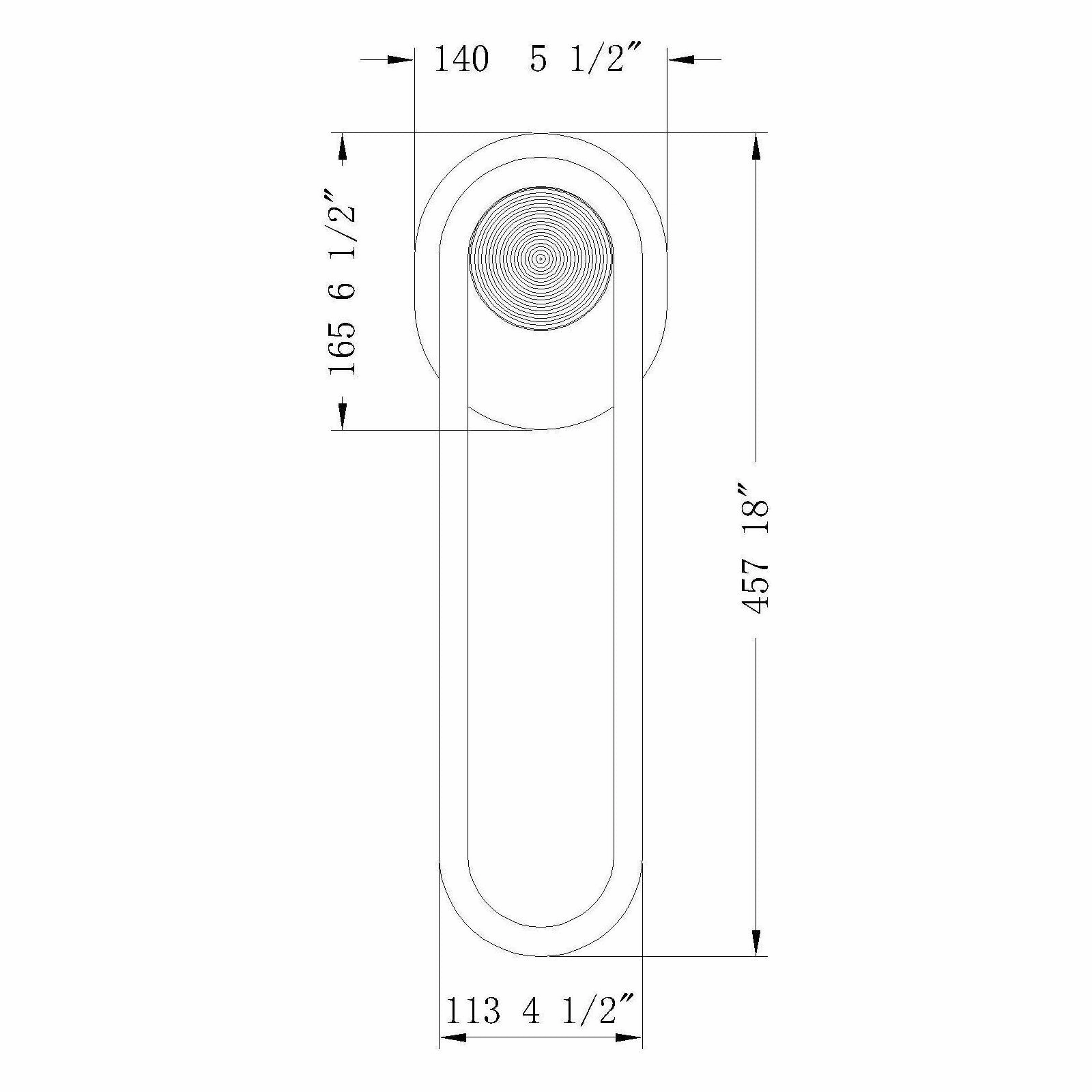 Swing 18" Outdoor Wall Mount