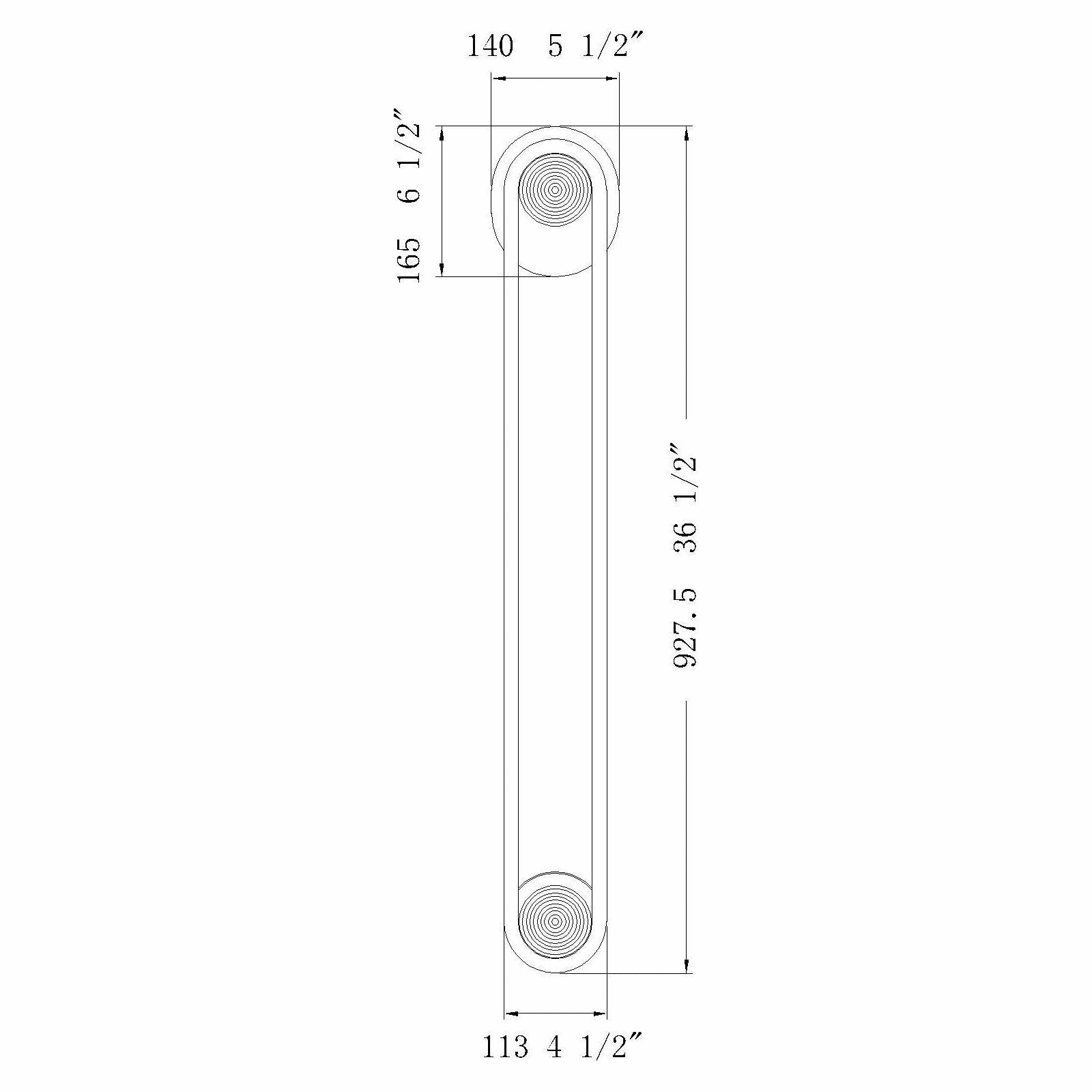 Swing 36" Outdoor Wall Mount