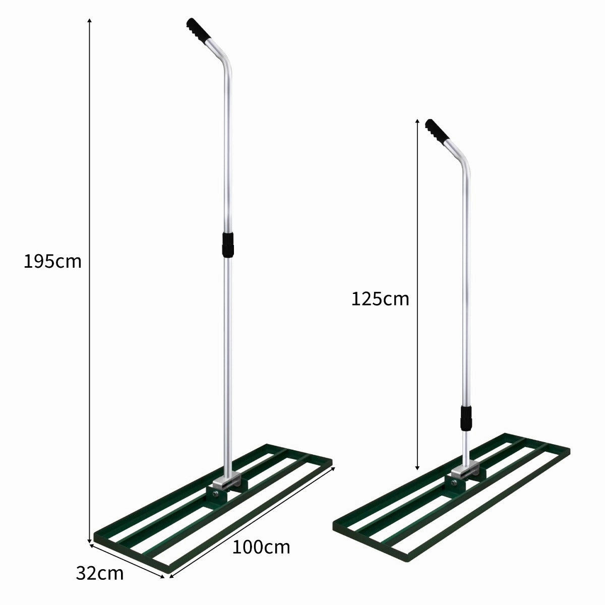T-Mech Lawn Leveller 100cm  Green
