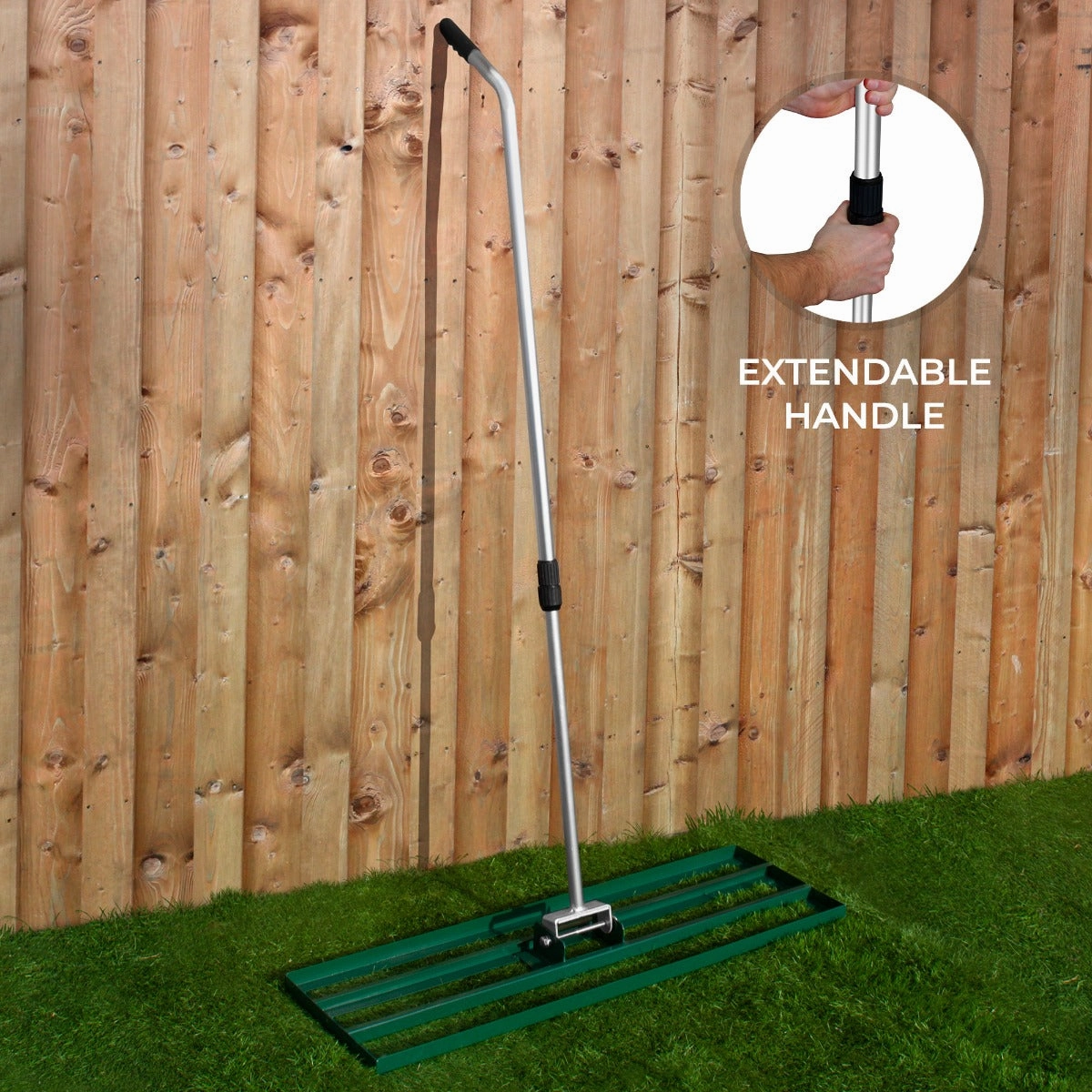 T-Mech Lawn Leveller 100cm  Green