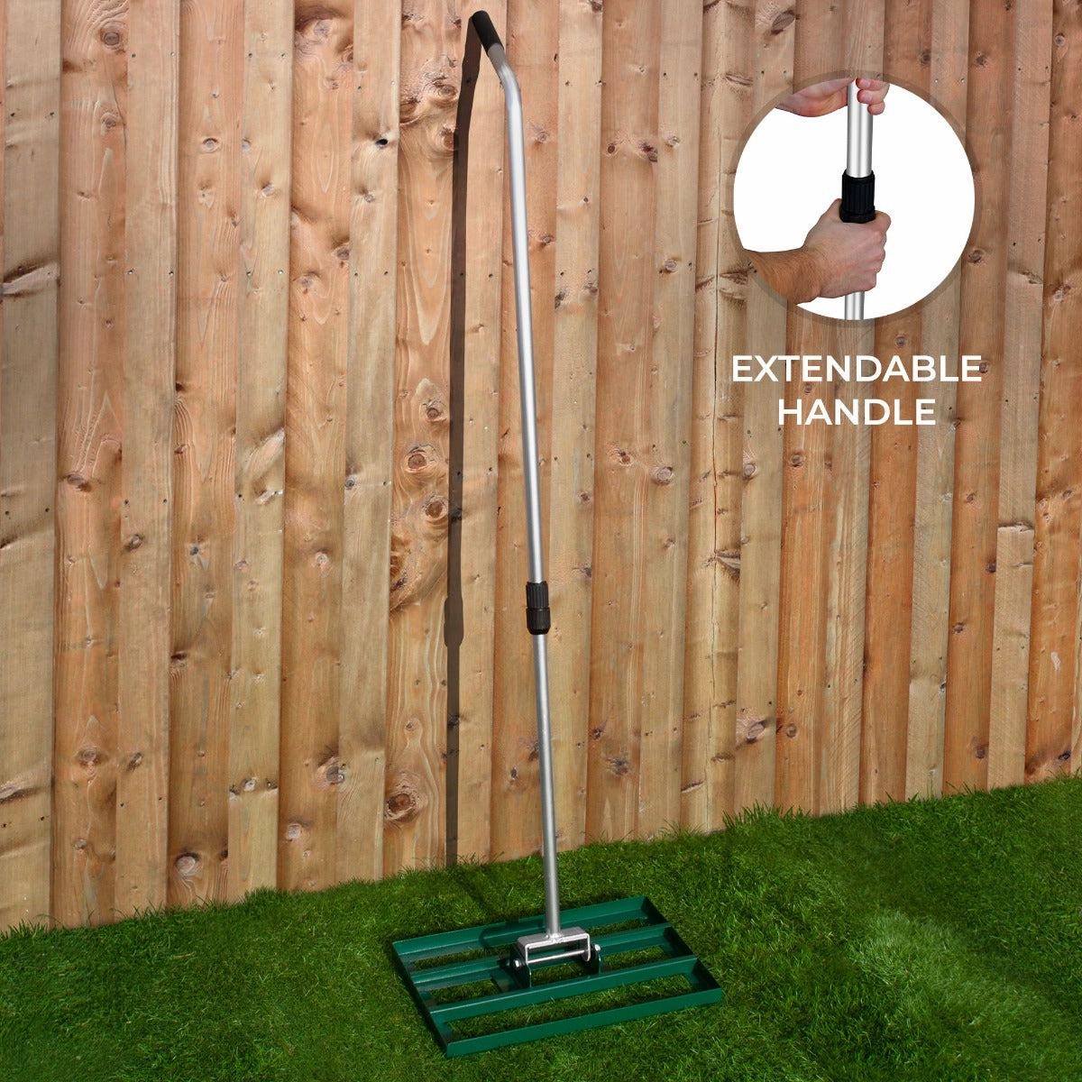 T-Mech Lawn Leveller 50cm  Green