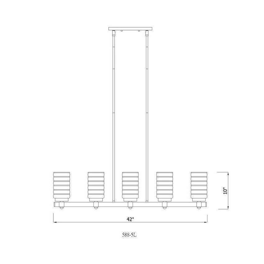 Tahoe 5-Light Outdoor Linear