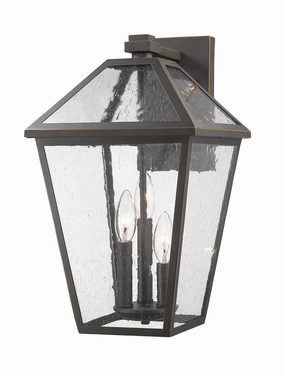 Talbot Three Light Outdoor Wall Light Oil Rubbed BronzeOutdoor wall sconces with motion sensor