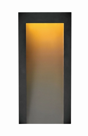 Taper LED Outdoor Lantern Textured BlackOutdoor wall sconces with motion sensor