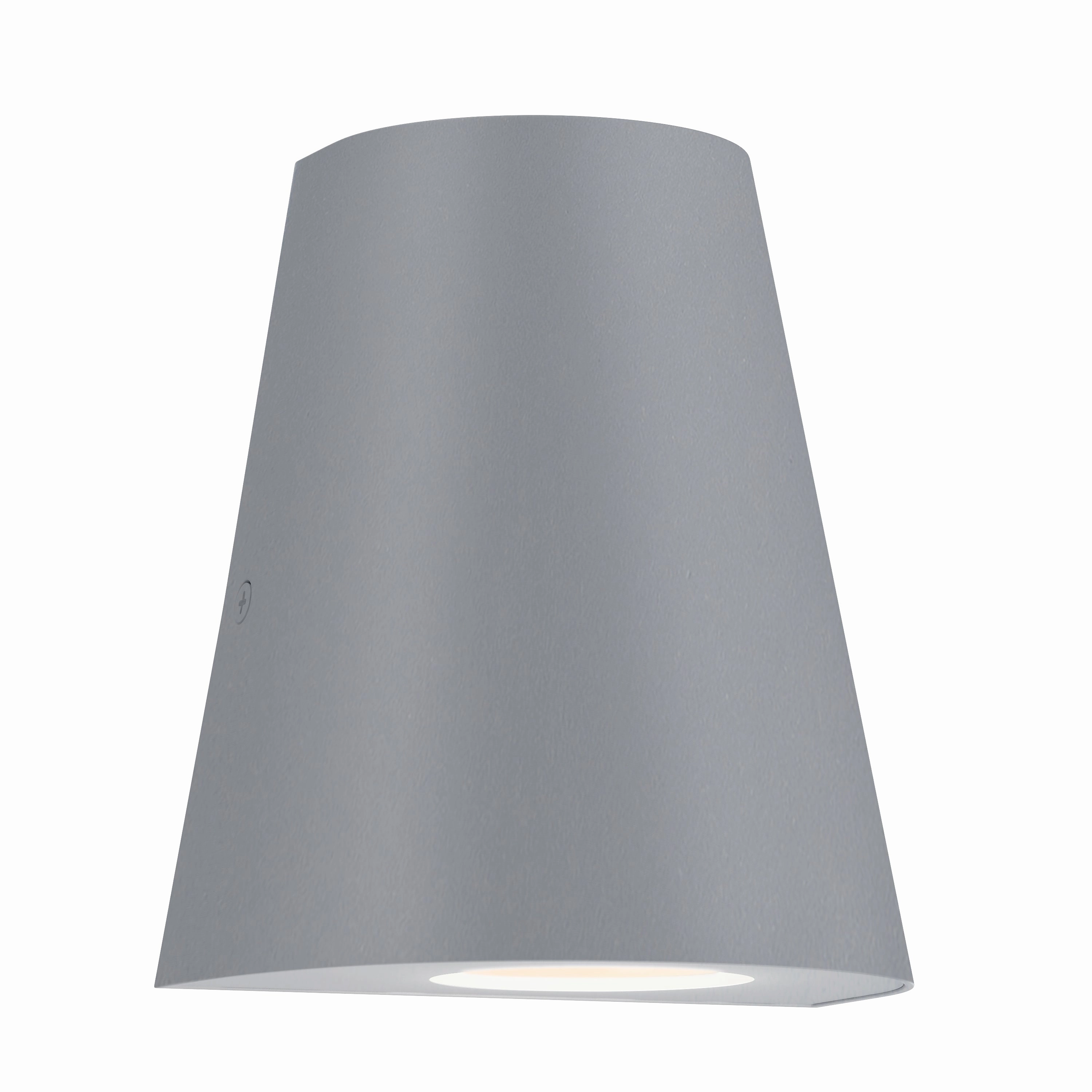 Taper LED Outdoor Wall Sconce SilverOutdoor wall sconces with motion sensor