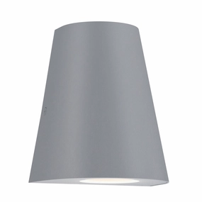 Taper LED Outdoor Wall Sconce SilverOutdoor wall sconces with motion sensor