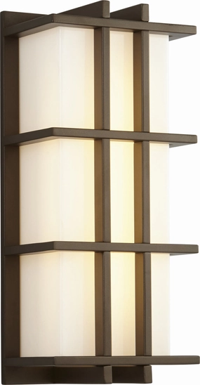Telshor LED Outdoor Lantern Oiled BronzeOutdoor wall sconces with motion sensor