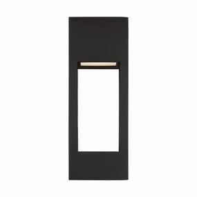 Testa LED Outdoor Wall Lantern BlackOutdoor wall sconces with motion sensor