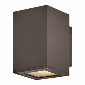 Tetra 1-Light Small Downlight Wall Mount LanternWeatherproof outdoor lighting