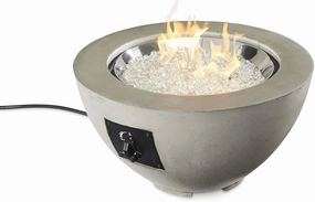 The Outdoor GreatRoom Company 20 Inch Natural Grey Cove Gas Fire Pit Bowl CV-20portable outdoor fire pit with lid