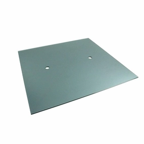 The Outdoor Greatroom Company 24x24 inch Grey Square Glass Burner Cover 2424GGCFireproof mat for under fire pit