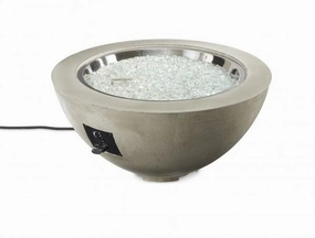 The Outdoor GreatRoom Company 42 Inch Natural Grey Cove Gas Fire Pit Bowl CV-30portable outdoor fire pit with lid