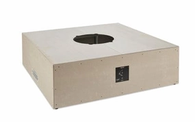 The Outdoor GreatRoom Company 48 Inch Square Ready-to-Finish Gas Fire Pit Table Kits RTF48S-Kportable outdoor fire pit with lid