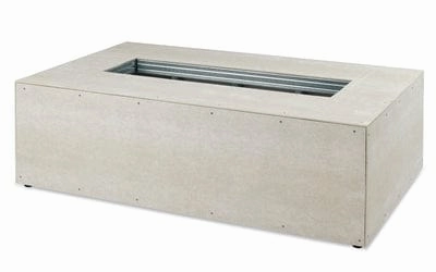 The Outdoor GreatRoom Company 72 Inch Linear Ready To Finish Fire Pit Table Kit RTF72L-Kportable outdoor fire pit with lid