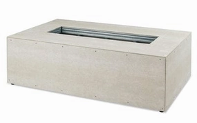 The Outdoor GreatRoom Company 72 Inch Linear Ready To Finish Fire Pit Table Kit RTF72L-Kportable outdoor fire pit with lid