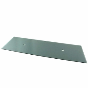 The Outdoor Greatroom Company Rectangular Gray Glass Burner Cover 1242-GREY-GLASS-COVERFireproof mat for under fire pit
