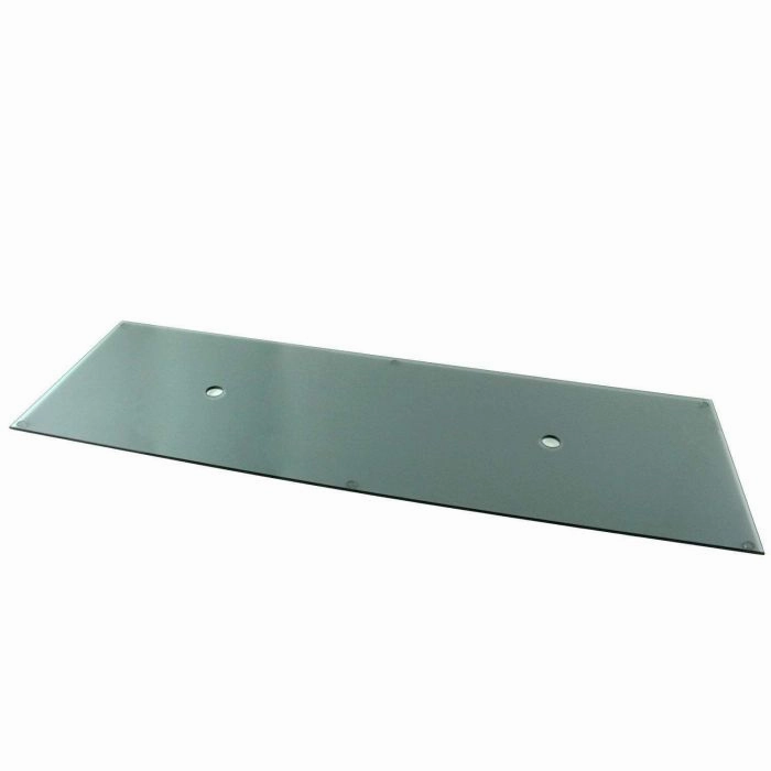 The Outdoor Greatroom Company Rectangular Gray Glass Burner Cover for 12x64-Inch Burner 1264-GGCFireproof mat for under fire pit