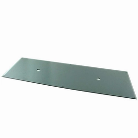 The Outdoor Greatroom Company Rectangular Gray Glass Burner Cover for 12x64-Inch Burner 1264-GGCFireproof mat for under fire pit