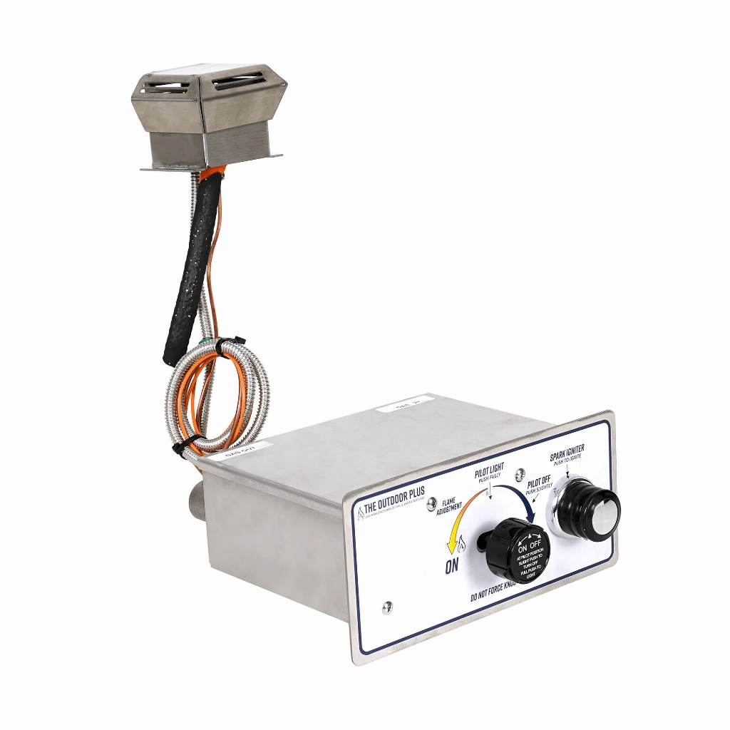 The Outdoor Plus 31" Round Drop-in Pan With Stainless Steel Round Burner OPT-PBR31