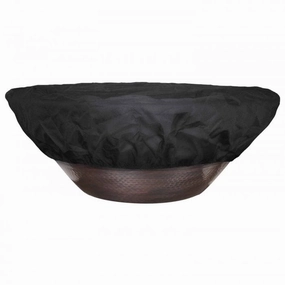 The Outdoor Plus 32-inch Round Fire Pit Bowl Cover OPT-BCVR-32RFireproof mat for under fire pit