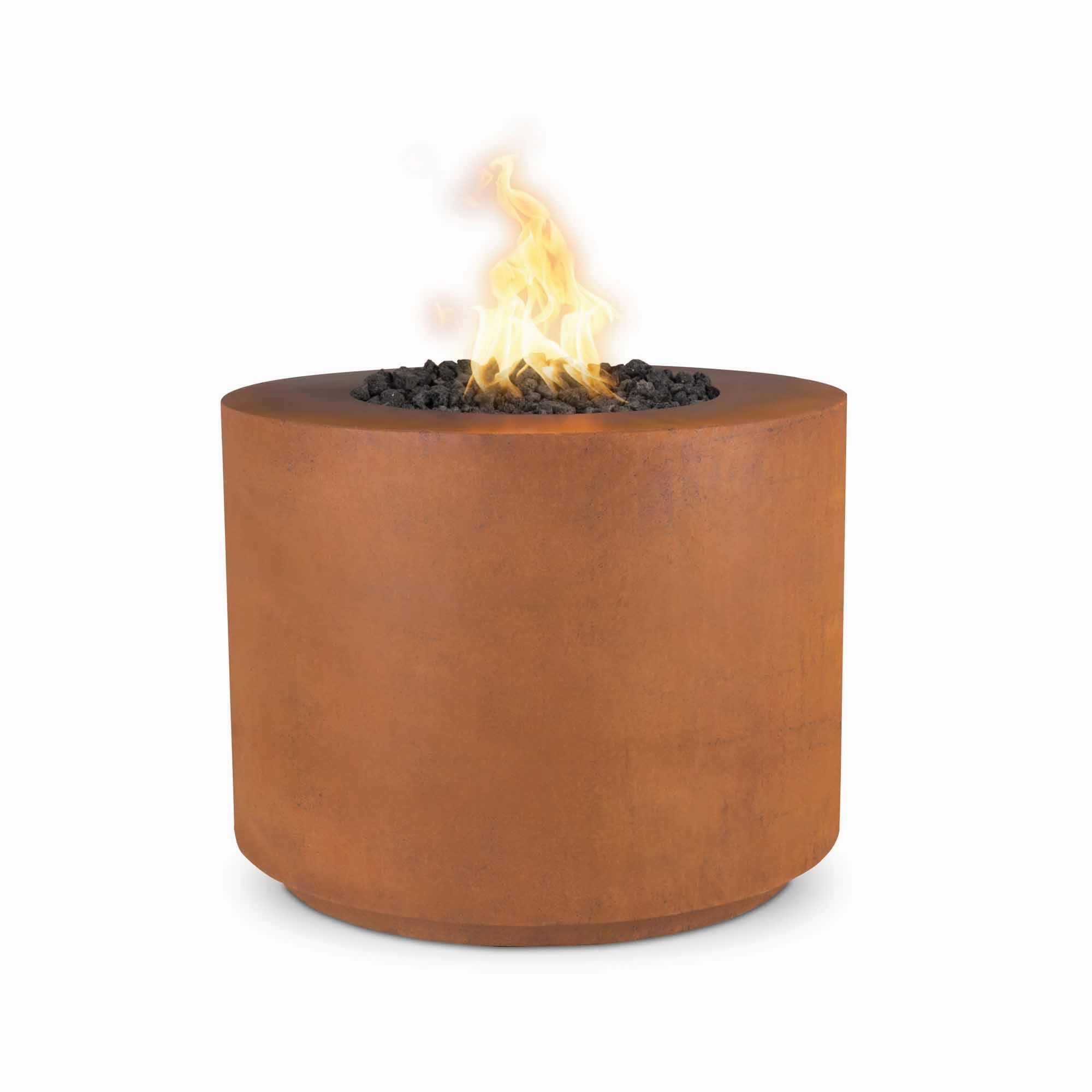 The Outdoor Plus 42-Inch Beverly Gas Fire Pit Flame Sense with Spark Ignition OPT-42RRFSEN