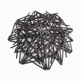 The Outdoor Plus 48x18 inch Bird's Nest Mild Steel Ornament OPT-48BNSFireproof mat for under fire pit