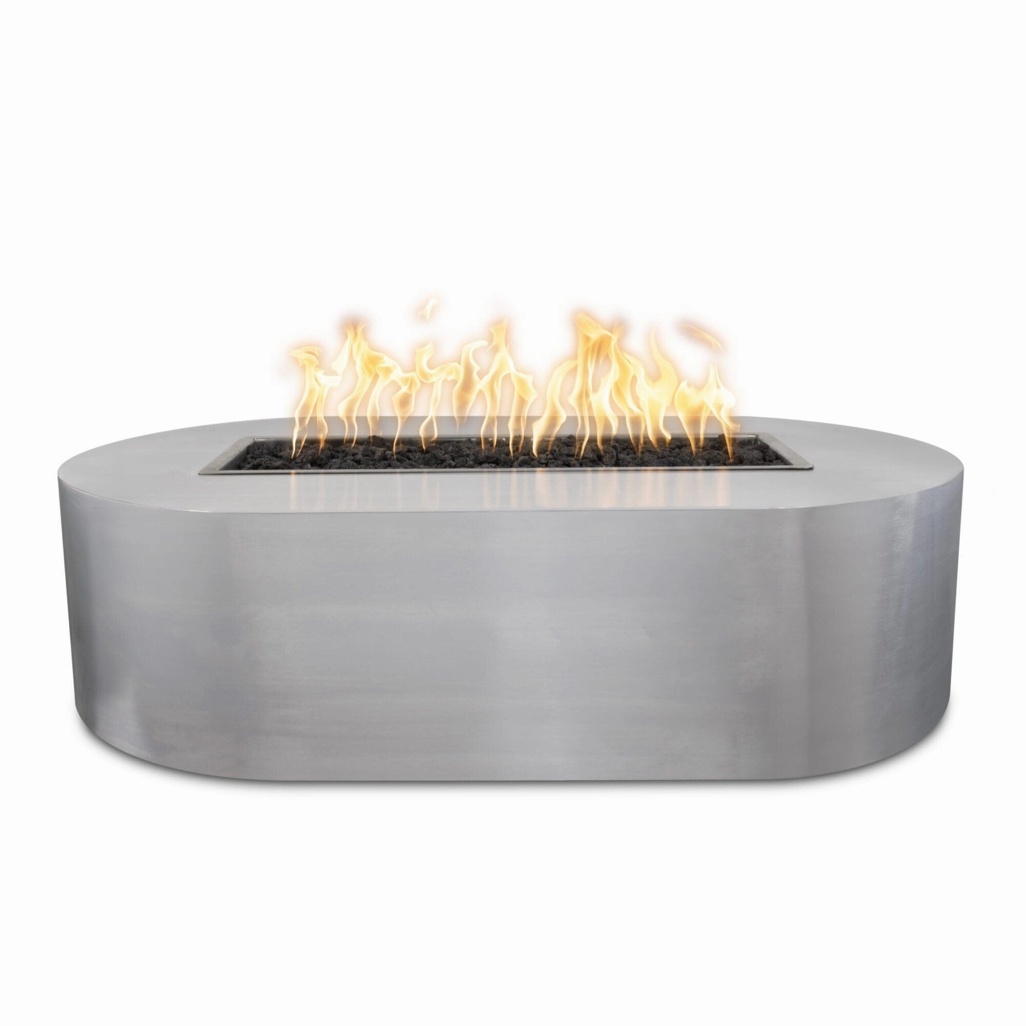 The Outdoor Plus 60-Inch Bispo Gas Fire Pit Flame Sense with Spark Ignition OPT-BSP60FSEN