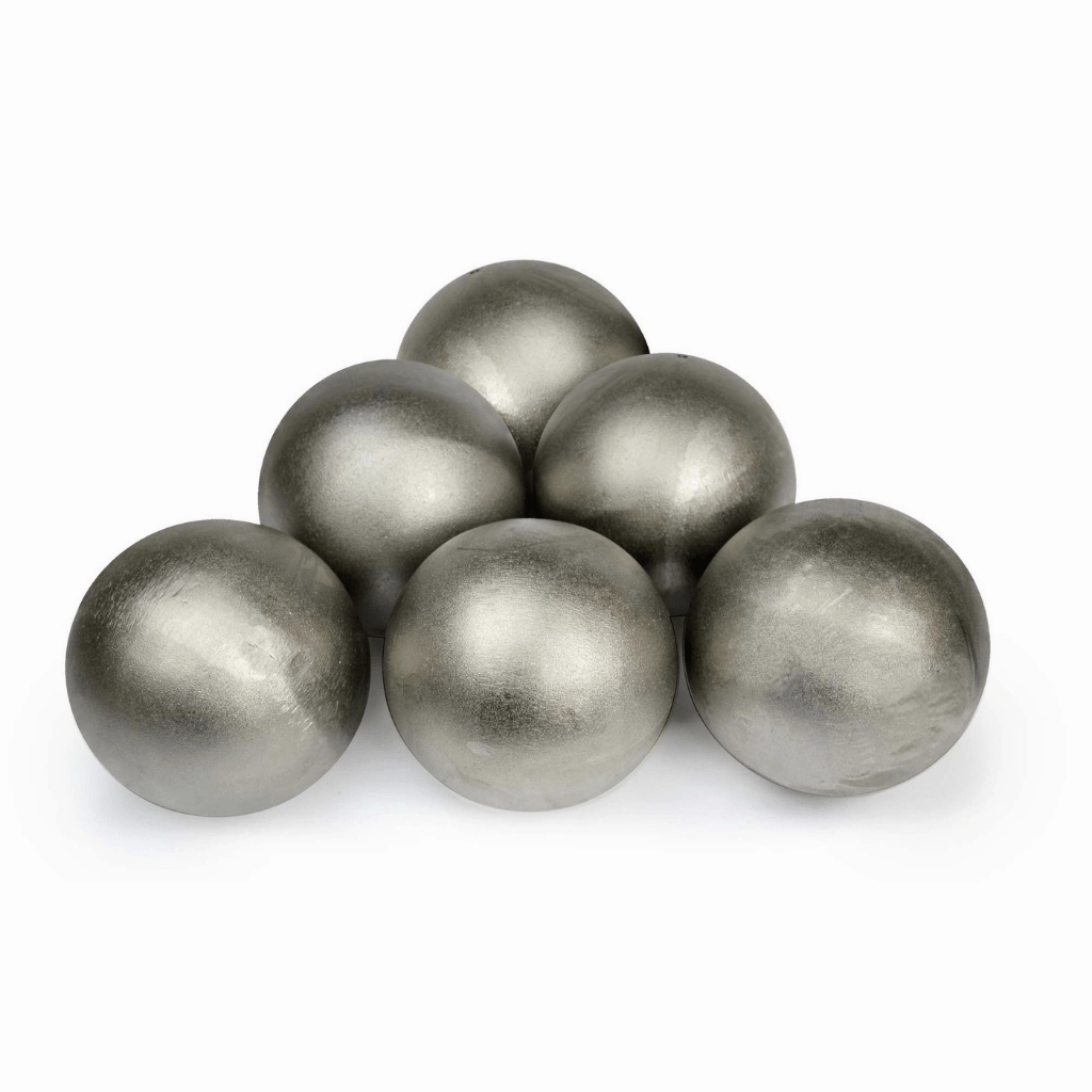 The Outdoor Plus 6 inch Steel Ornament Fire Balls OPT-FB6Fireproof mat for under fire pit