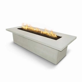 The Outdoor Plus 72-Inch Newport Fire Pit Low Voltage Electronic Ignition OPT-NPTT72E12Vportable outdoor fire pit with lid