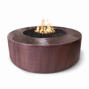 The Outdoor Plus 72-Inch Unity Tall Fire Pit Flame Sense with Spark Ignition OPT-UNY72FSENportable outdoor fire pit with lid