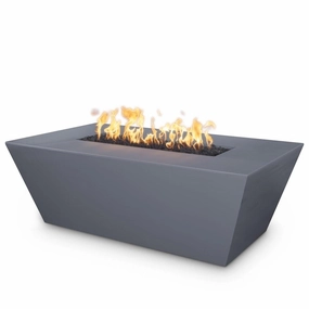 The Outdoor Plus - Angelus 60" Rectangle Concrete Fire Pit Table OPT-AGLGF60portable outdoor fire pit with lid
