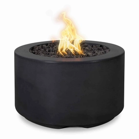 The Outdoor Plus - Florence 32" Round Concrete Fire Pit OPT-FL3218portable outdoor fire pit with lid