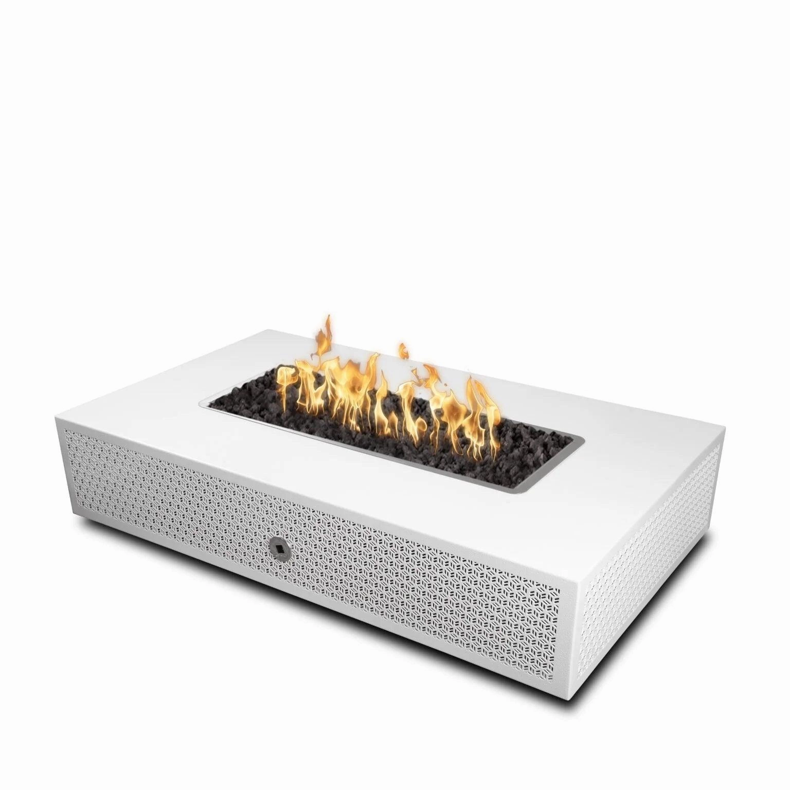 The Outdoor Plus - Manila LED Powder Coated Metal Fire Pit OPT-MNLPC