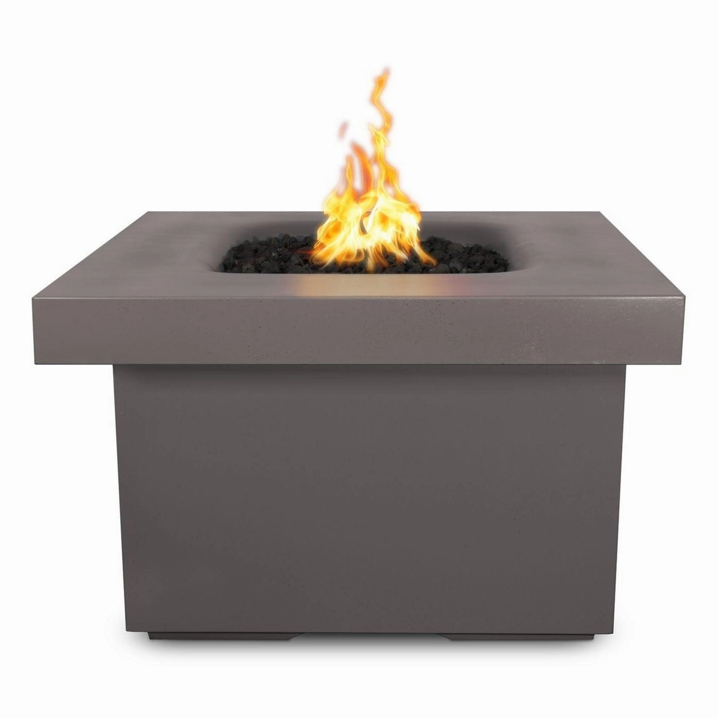 The Outdoor Plus - Ramona 36" Square Concrete Fire Pit Table OPT-RMNSQ36